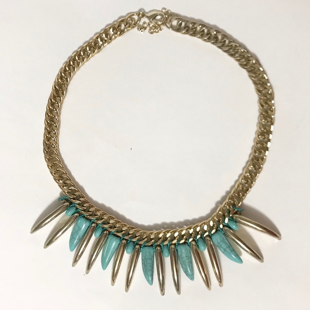 ✨2/$20 🌈 Faux Jade Statement Necklace